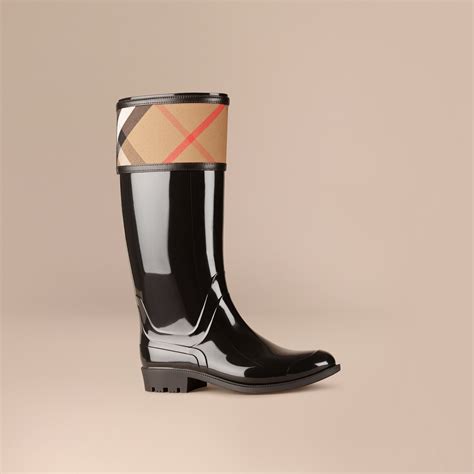 bottes burberry pluie|net a porter burberry boots.